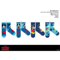 ExityKft. Disney Mickey egér gyerek pamut normál zokni - 4 pár/csomag - 23-26