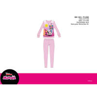 ExityKft. Disney Minnie egér vékony pamut gyerek pizsama - jersey pizsama - világosrózsaszín - 134-140
