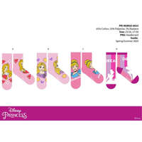 ExityKft. Disney Hercegnők gyerek pamut normál zokni - 4 pár/csomag - 27-30