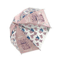 Exity Kft. Disney Stitch félautomata esernyő - 68cm - Rózsaszín