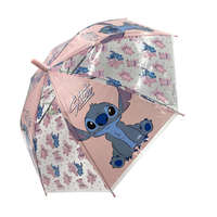 Exity Kft. Disney Stitch félautomata esernyő - 74cm - Rózsaszín