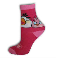 AngryBirds Gyerek pamut bokazokni - Angry Birds - 31-34 - pink