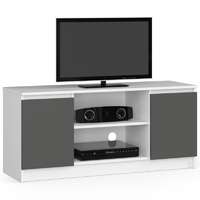 Akord Furniture TV állvány 120 cm - Akord Furniture - fehér / szürke