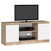 Akord Furniture TV állvány 120 cm - Akord Furniture - sonoma tölgy / fehér