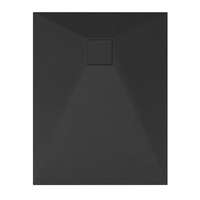 Welland Welland kőhatású zuhanytálca szifonnal 70 x 90 cm - fekete (GT-9070SS)