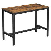 Songmics Bárasztal / magas asztal - Vasagle Loft - 120 x 60 cm