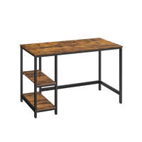 Songmics Íróasztal / számítógépasztal polcokkal - Vasagle Loft - 120 x 60 cm