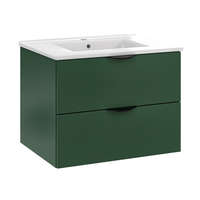 Mirano Mirano Vera II fürdőszobabútor + mosdókagyló + szifon - 60 cm (zöld)
