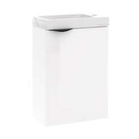 Mirano Mirano Vera II fürdőszobabútor + mosdókagyló + szifon - 40 cm (magasfényű fehér)