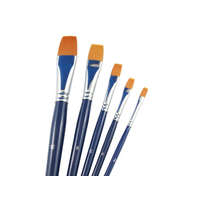 Diamond FX Lapos egyenes arcfestő ecset 12-es normál nyéllel