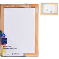 FESZÍTETT VÁSZON FA KERETBEN - több méretben