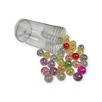 Színes Gyöngyök 0,7mm vegyes színben 30db/cs
