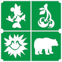 Mk Body Deco Cuki ovis sablon 4 minta az egyben 10