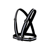 Verk Group Láthatósági fényvisszaverő kantár, heveder fekete