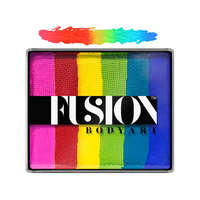 Fusion Body Art Fusion csíkos arcfesték Bright Rainbow 50 gr