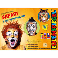 Eulenspiegel EULENSPIEGEL - 8 színű SAFARI Állatos arcfesték készlet