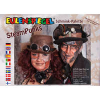 Eulenspiegel Eulenspiegel 6 színű arcfesték paletta - Steam Punks paletta