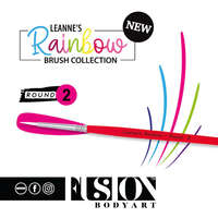 Leanne&#039;s - Fusion Body Art Leanne&#039;s Rainbow kerek arcfestőecset 2-es