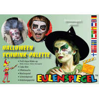 Eulenspiegel Eulenspiegel 6 színű arcfesték paletta - "Halloween "paletta