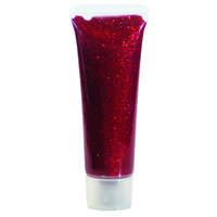 Eulenspiegel Eulenspiegel Csillámzselé Piros 18 ml "Glitter Gel"