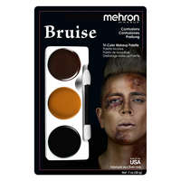 Mehron Paradise Makeup AQ™ Mehron háromszínű arcfestő készlet - Zúzódás /Bruise/