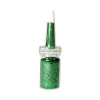 Mk Kreatív Csillámpor csőrös üvegben - Zöld 7 ml