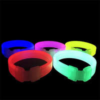 Szoti Világító party széles karkötő - több színben