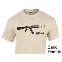 Mk Kreatív Stúdió Póló - AK 47 katonai