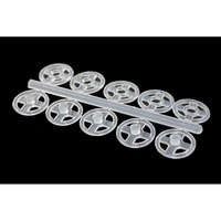 Kerekeske Patent - műanyag 10mm, 10 db/cs