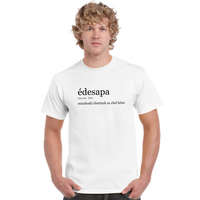 Gildan Kereknyakú Póló - édesapa főnév