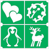 Mk Kreatív Stúdió Mk Body Deco Cuki ovis sablon 4 minta az egyben 12