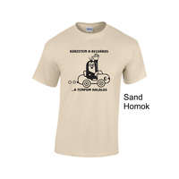 Mk Kreatív Stúdió Póló - Körzetem a belváros, a tempóm halálos - Kisvakond