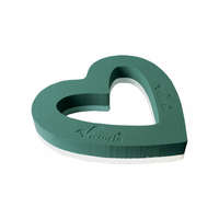 Victoria Vizes virág tűzőhab, nyitott szív alakú több méretben - Victoria