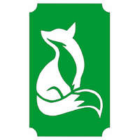 Body Deco 8x5 cm-es Csillám tetoválás sablon - Róka 147