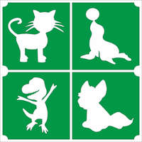 Mk Kreatív Stúdió Mk Body Deco Cuki ovis sablon 4 minta az egyben 07