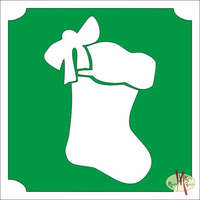 Mk Kreatív Stúdió 5x5 cm-es Csillámtetoválás sablon - Csizma 138