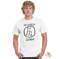 Gildan Kereknyakú Póló - Já Ljúbljú Zsiguli (Lada)