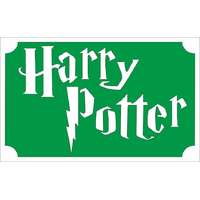 Mk Kreatív Stúdió 8x5 cm-es Csillámtetoválás sablon - Harry Potter 75