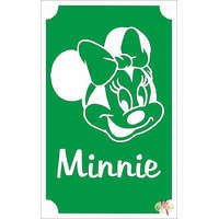 Mk Kreatív Stúdió 8x5 cm-es Csillámtetoválás sablon - Minnie mouse 82