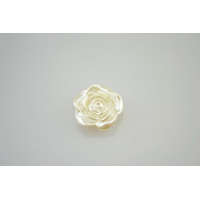 ACH Akril gyöngy Rózsa 19 mm - 10 db/cs, gyöngy fehér