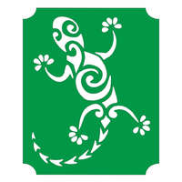 Mk Kreatív Stúdió Mk Body Deco Henna sablon - Gekko 13