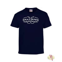 Gildan Kereknyakú Póló - Krav Maga ököl