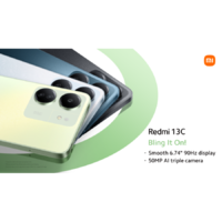 Xiaomi Xiaomi Redmi 13C 128GB 6GB RAM Dual Mobiltelefon Clover Green