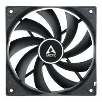Arctic F12 TC fekete 120 mm-es extra csendes házventilátor 1350 RPM 53 CFM 12V 3 tűs