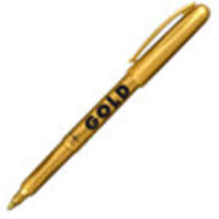Centropen Alkoholos filc, OHP, 1 mm, CENTROPEN M-2670, arany