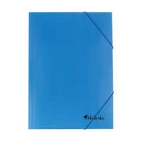 Victoria Office Gumis mappa, karton, A4, VICTORIA, kék