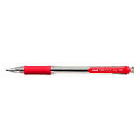 Uni Golyóstoll, UNI SN-101 Laknock Fine, 0,4 mm, piros
