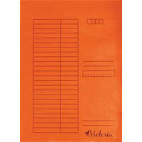 Victoria Office Gyorsfűző, karton, A4, VICTORIA, narancs