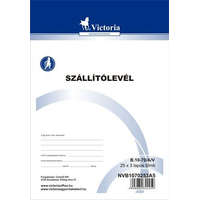 Victoria Paper Szállítólevél, 25x3, A5, VICTORIA, B.10-70