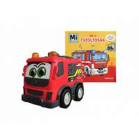 Dickie Toys® Dickie Toys Mi Micsoda - Tűzoltóság: képeskönyv és tűzoltóautó (203812009006)